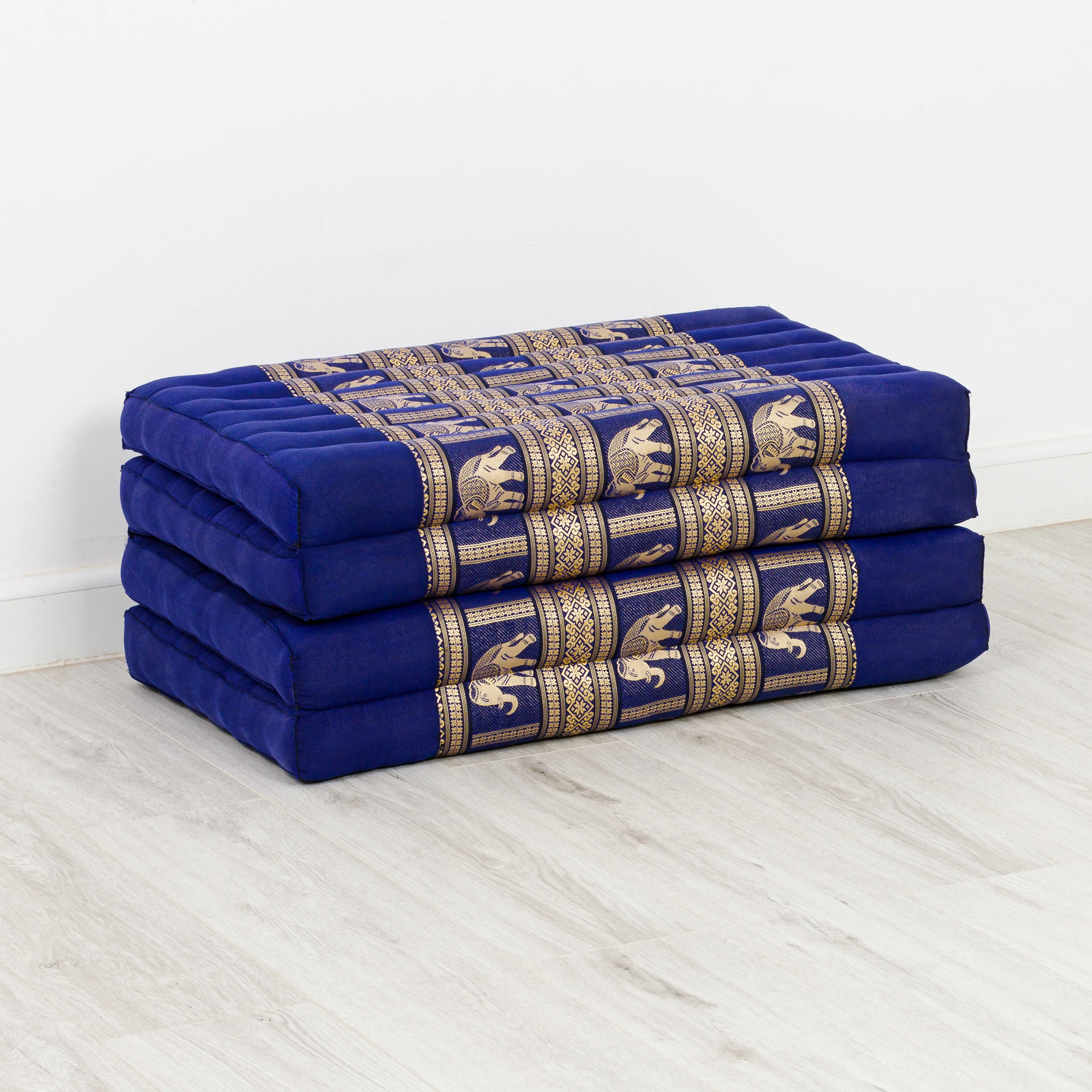 Materac składany z kapokiem, 80 cm szer., Deluxe