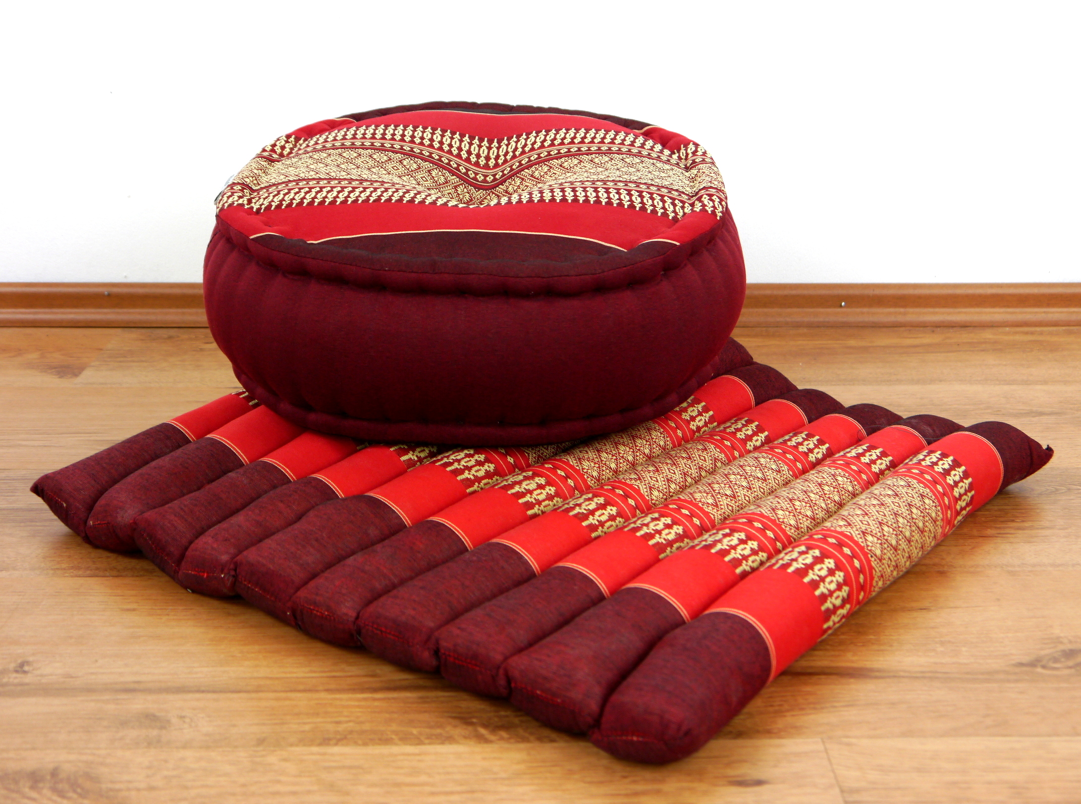 Zestaw poduszek kapokowych do medytacji, rozm. L