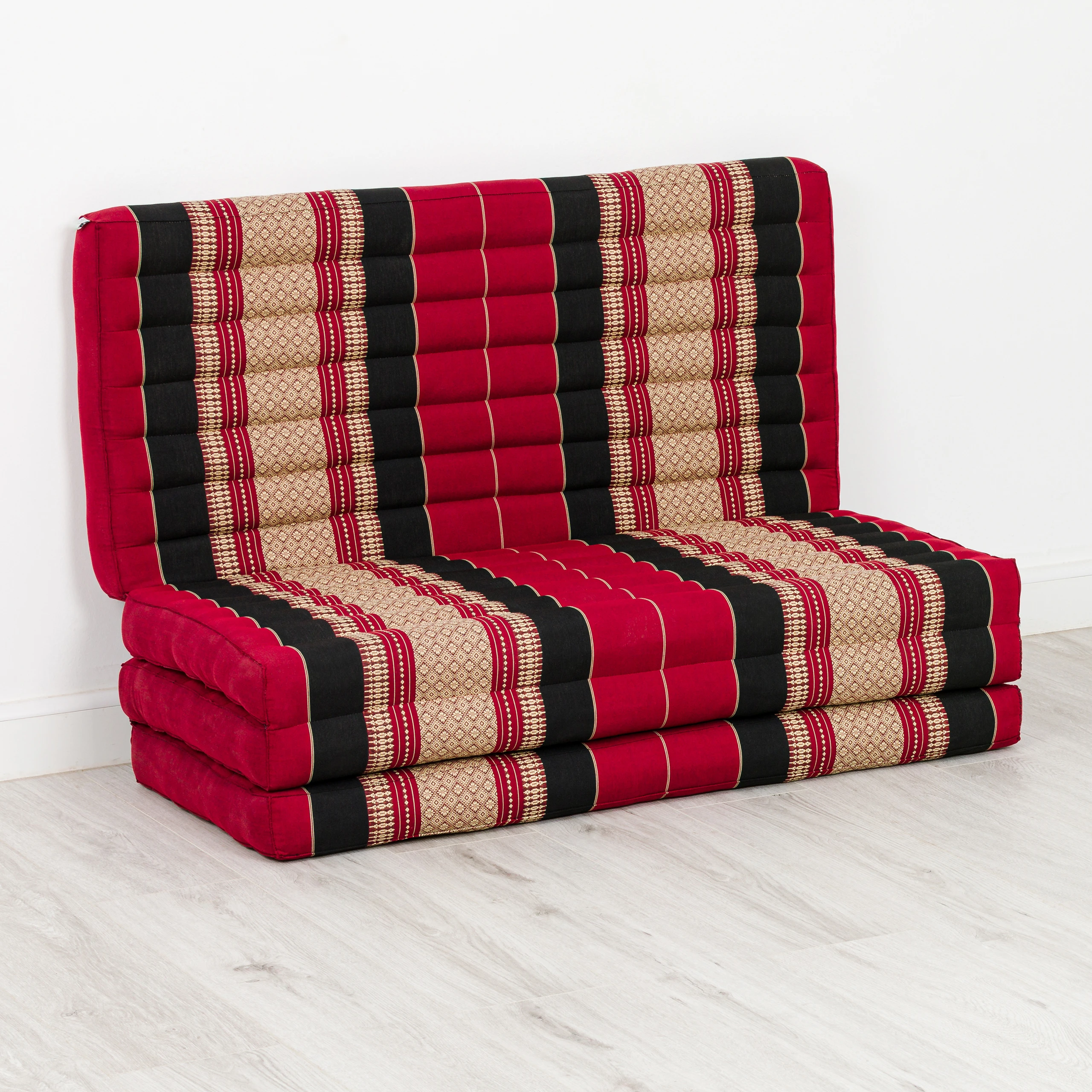 Materac składany z kapokiem, 110 cm szer., Classic