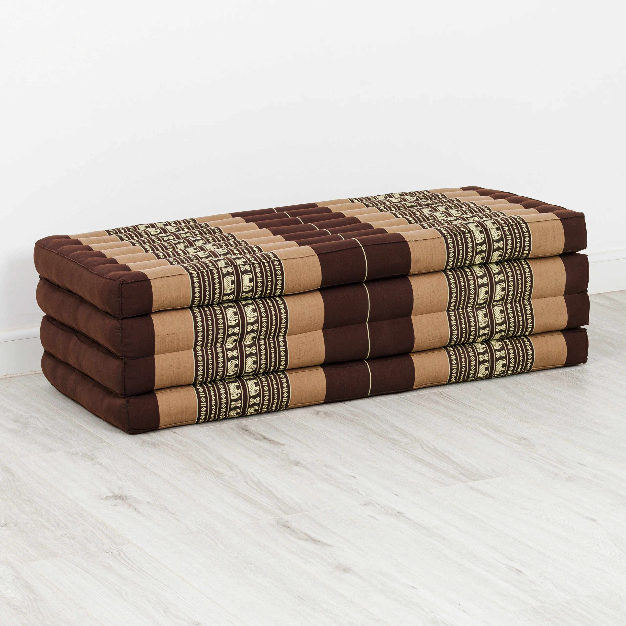 Materac składany z kapokiem, 110 cm szer., Classic