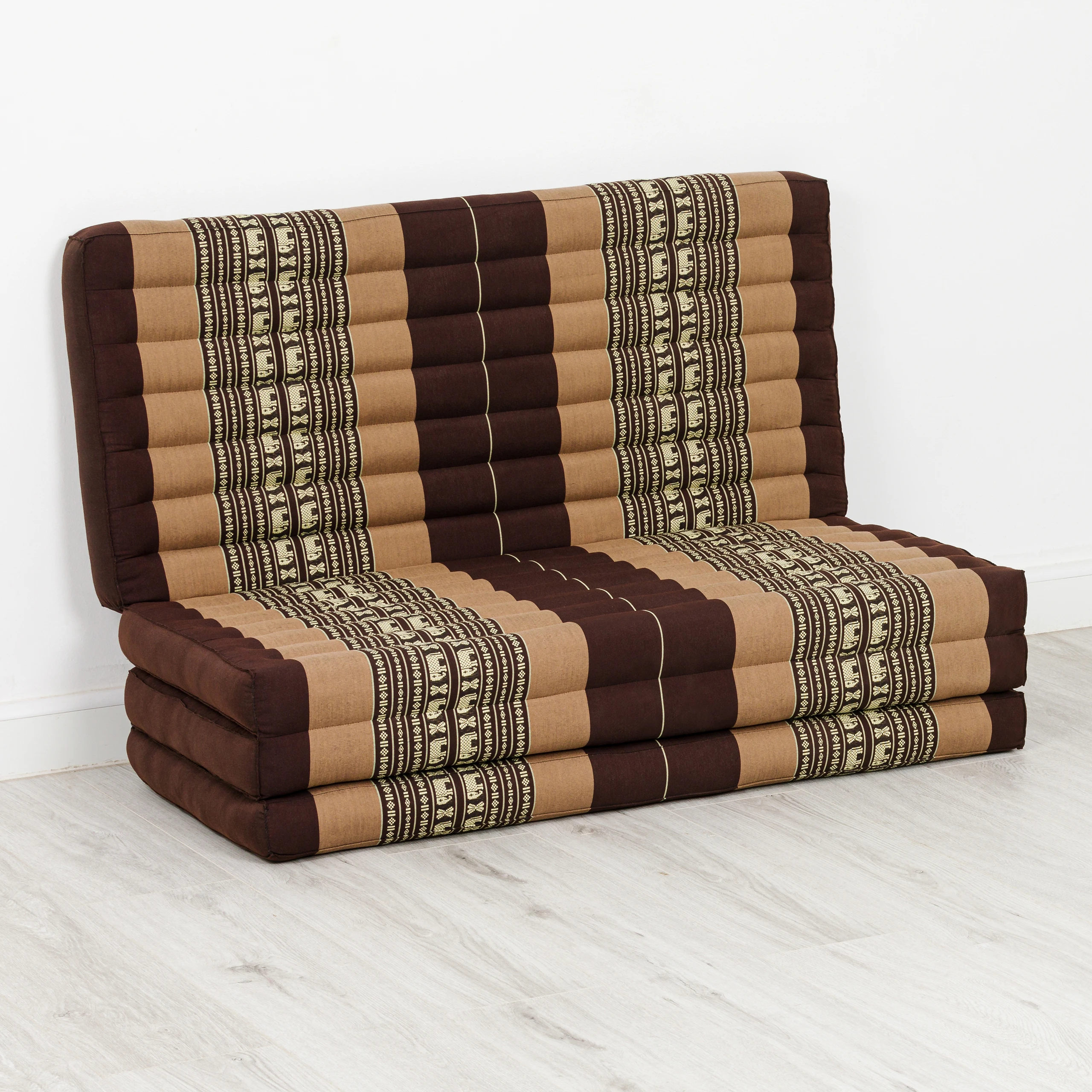 Materac składany z kapokiem, 110 cm szer., Classic