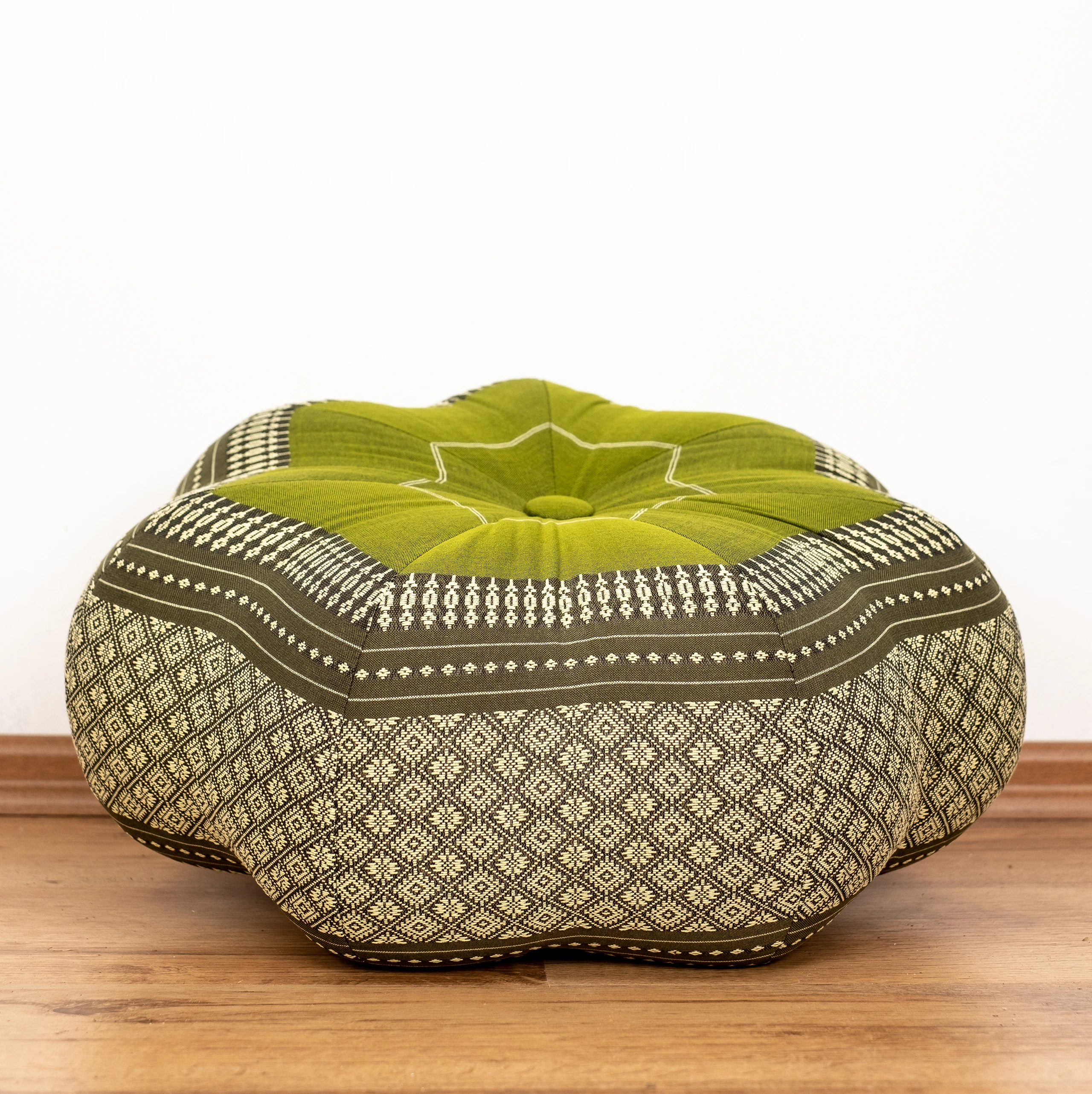 Poduszka zafu z kapokiem, gwiazda, duża