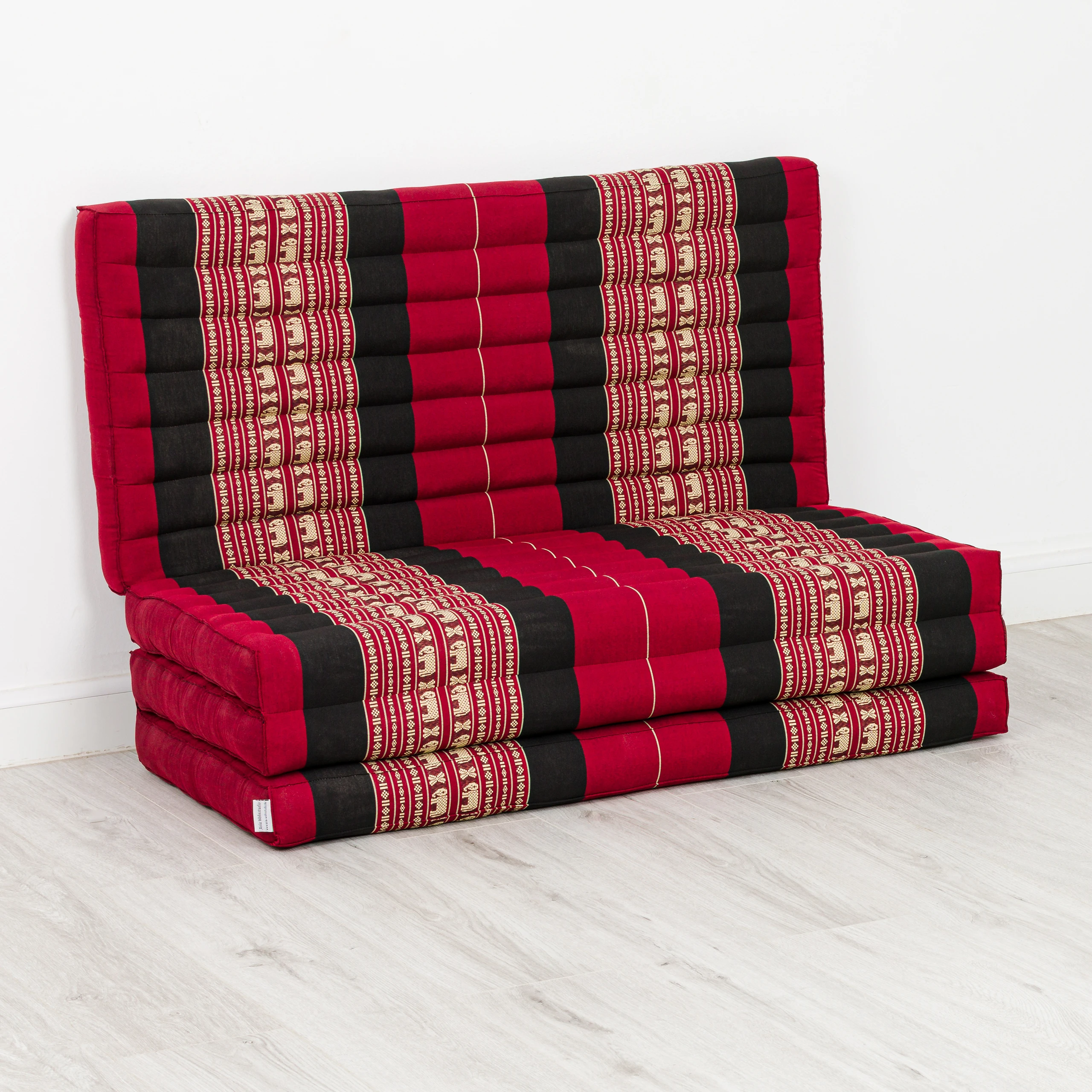 Materac składany z kapokiem, 110 cm szer., Classic
