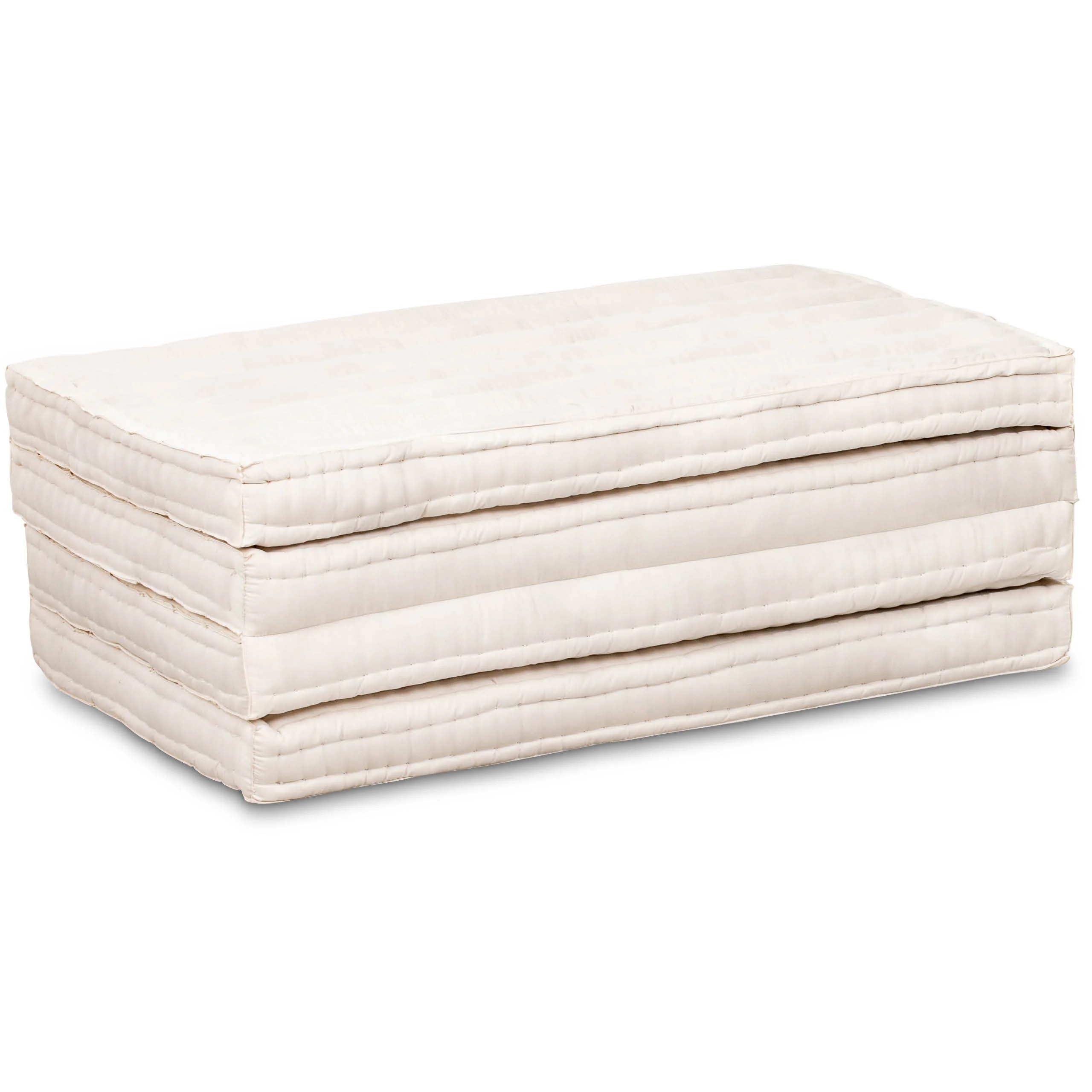 Materac składany z kapokiem, 90 cm szer., Basic