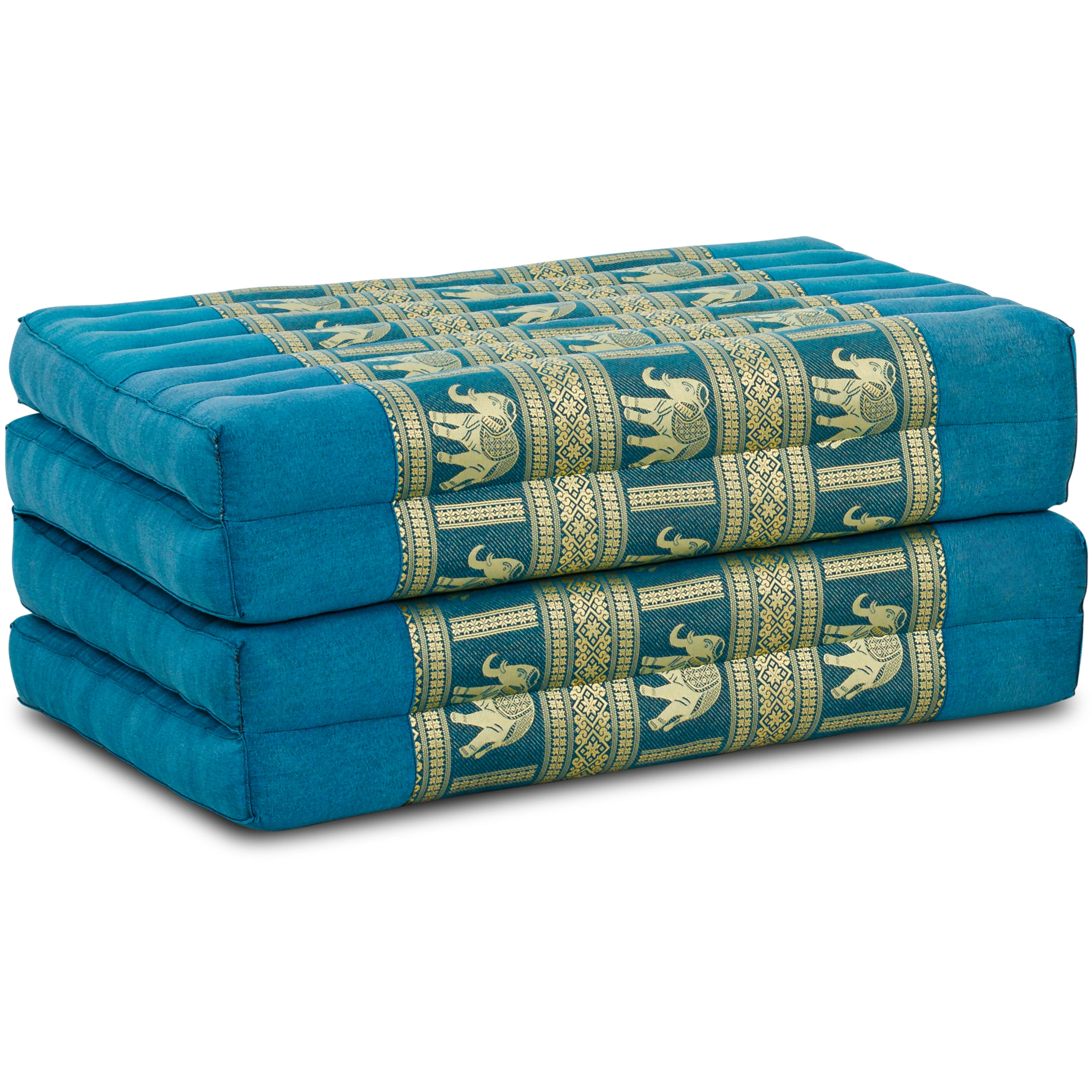 Materac składany z kapokiem, 80 cm szer., Deluxe
