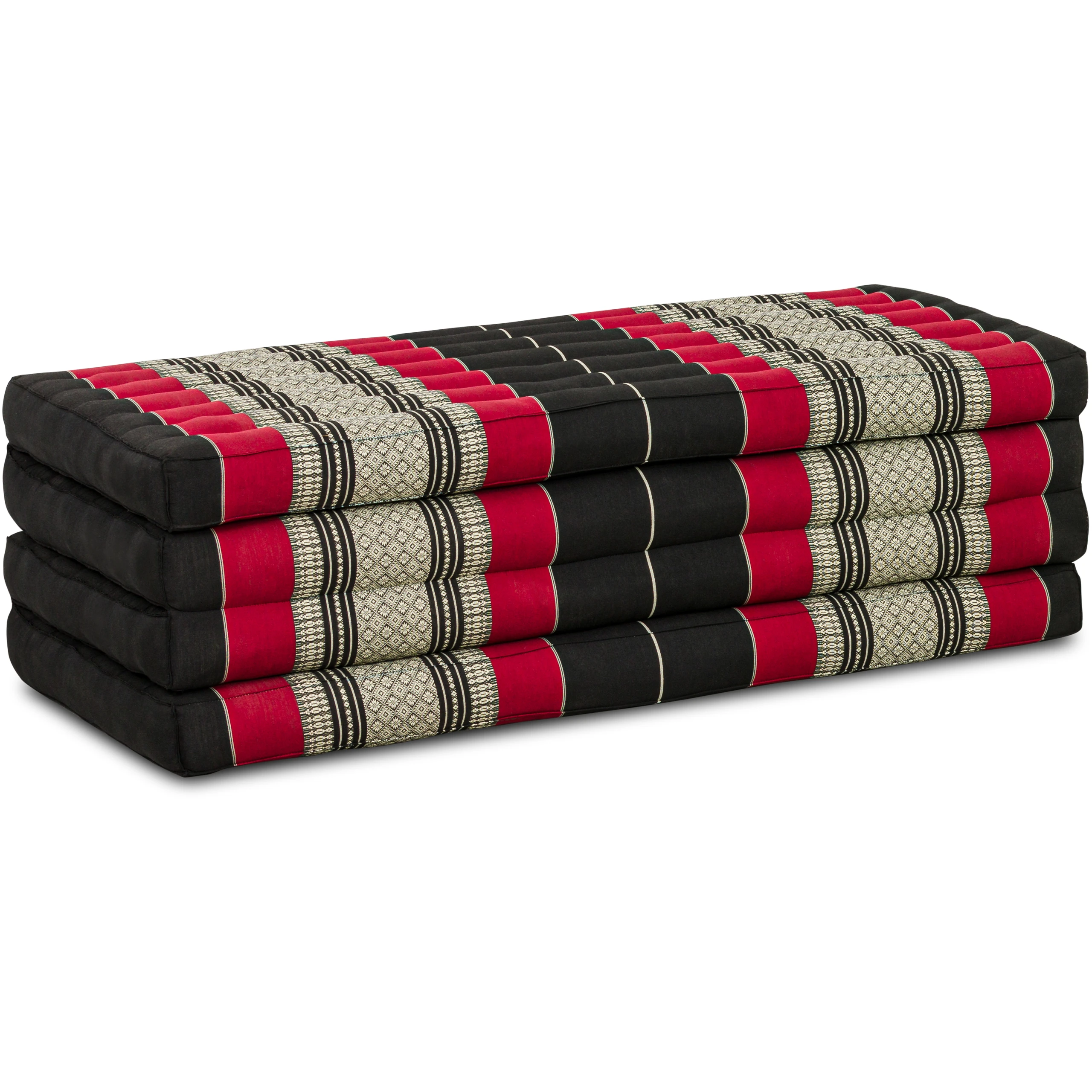 Materac składany z kapokiem, 110 cm szer., Classic