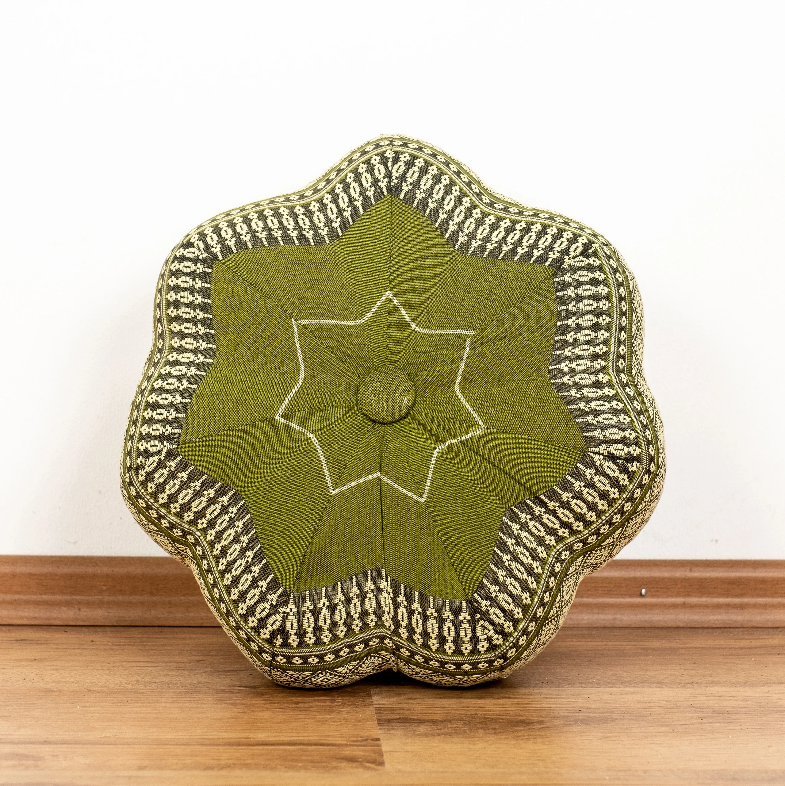 Poduszka zafu z kapokiem, gwiazda, mała