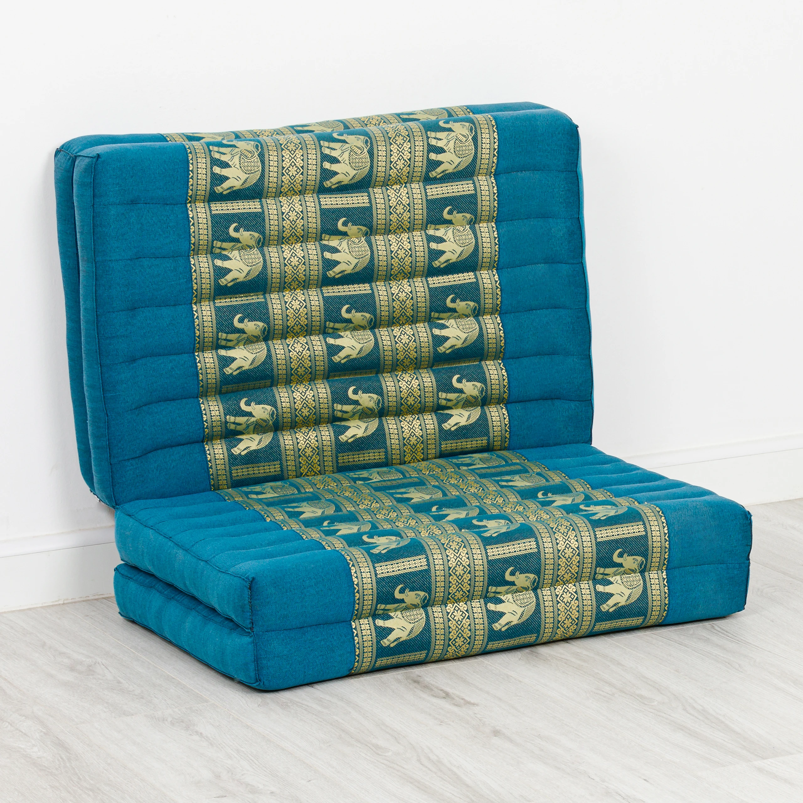 Materac składany z kapokiem, 80 cm szer., Deluxe