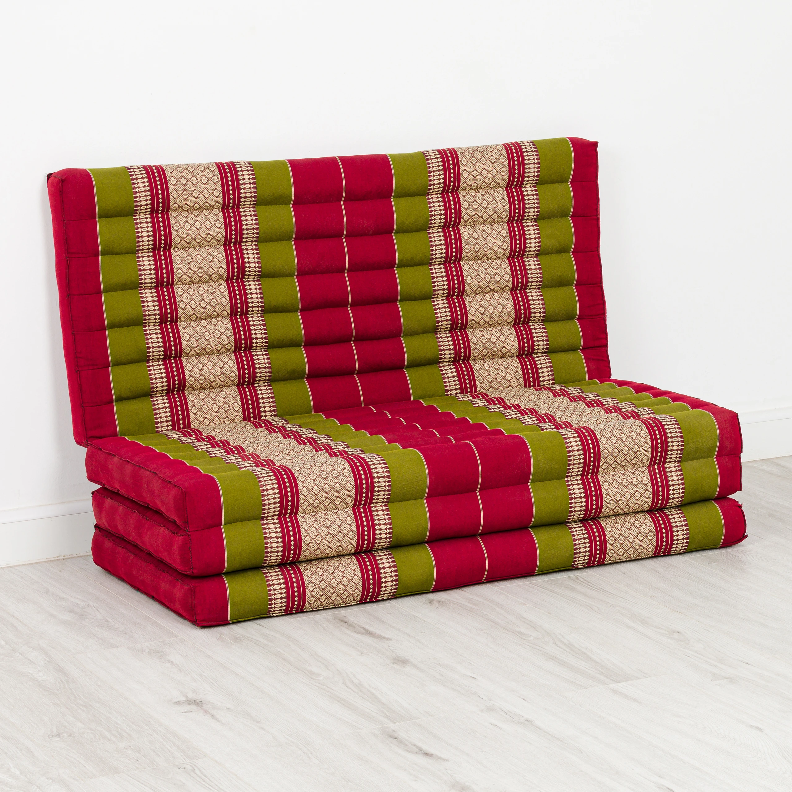 Materac składany z kapokiem, 110 cm szer., Classic