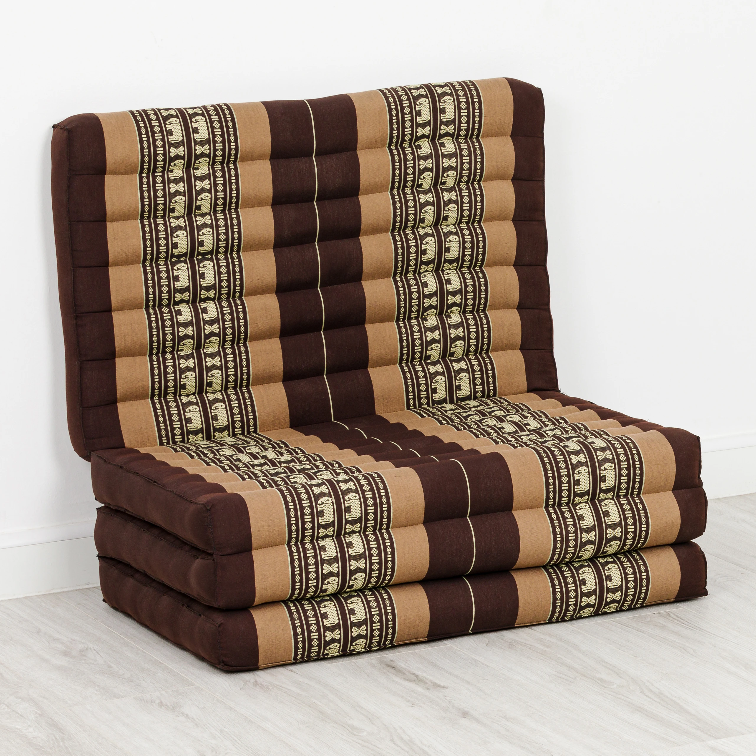 Materac składany z kapokiem, 80 cm szer., Classic